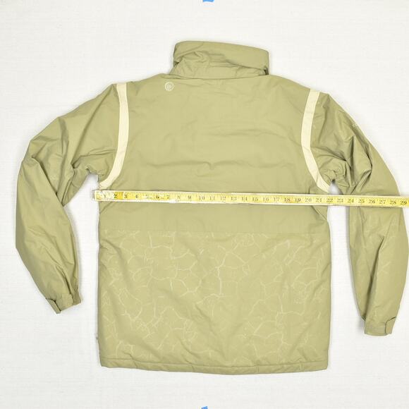 Columbia Convert Hooded Ski Snow Jacket Polyester Green Size 18/20 YOUTH Pockets - Picture 4 of 8